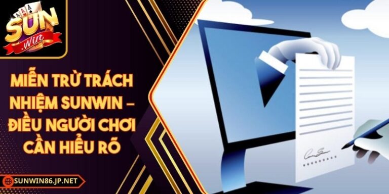 Miễn Trừ Trách nhiệm