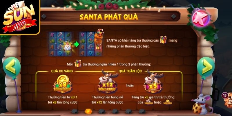 Giới thiệu game Santa hậu đậu Sunwin
