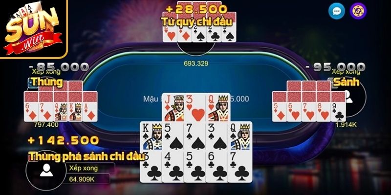 Cách Chơi Mậu Binh Sunwin Hiệu Quả Cho Các Tân Thủ 2 Thứ tự sức mạnh của chi trong cách chơi Mậu binh Sunwin